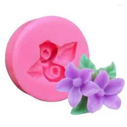 Baking Moulds Flower Calla Silicone Cake Mold Sugarcraft Cupcake Fondant Decorating Tools