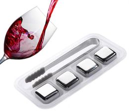 Stainless Steel Ice Cubes coolers Reusable Chilling Stones for Whiskey Wine Keep Your Drink Cold Longer SGS Test Pass222A5285097