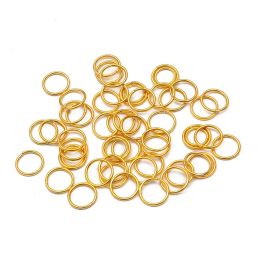 100/200Pcs Hair Braid Rings Accessories Clips for Girls Dreadlock Metal/Gold/Silver Clip Braid for African Braided Braids Deco