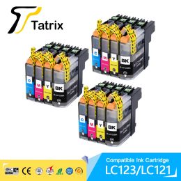 For Brother LC123 Ink Cartridge Compatible For MFC-J4510DW MFC-J4610DW Printer Ink Cartridge LC121 MFC-J4410DW MFC-J4710DW