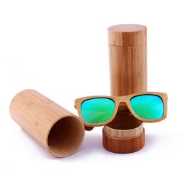 2018 new style Polarized sunglasses bamboo frame wood sunglasses men women wooden sunglasses bamboo eyewear wood glasses 2516