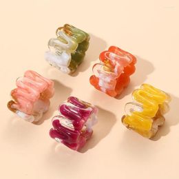 Cluster Rings Vintage Round For Women 2024 Large Wide Acrylic Resin Girls Colourful Trendy Finger Ring Jewellery Fashion