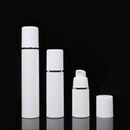 15ml 30ml 50ml airless pump bottle vacuum bottles travel Size Cosmetic Cream Pump Bottle Dispenser lotion containers