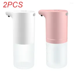 Liquid Soap Dispenser Automatic Hands Free USB Charging 350ML Infrared Induction Sensor Hand Washer Kitchen Sanitizer Container