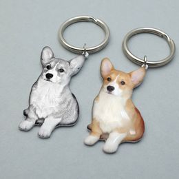 Personalised Pet Photo Keychain Custom Dog Picture Keyring Cat Pet Memorial Keychain Customise Picture Keyring Christmas Gift