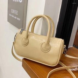 Shoulder Bags Small PU Leather Crossbody For Women 2024 Spring Summer Luxury Handbags Lady Gold Chain Purses Designer