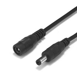 Standard DC12V Power Extension Cable 3 Meter/ 10FT Jack Socket 5.5mm x 2.1mm Male Plug Extension Cord For 12V CCTV Camera
