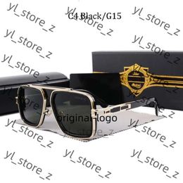 dita Dita Sunglasses sunglasses man dita 2024 Vintage Pilot Square top quality Fashion Designer Shades Golden Frame Style Sun Glasses Mens UV400 Gradient aeab