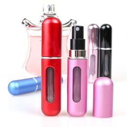 Storage Bottles5ml Portable Mini Refillable Perfume Bottle With Spray bottles Scent Pump Empty Cosmetic Containers Atomizer Bottle For Travel ToolsLT988