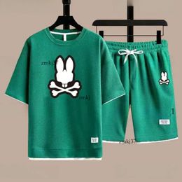 Rabbit Shirt Luxury Designer Tshirts Brand Mens T-Shirts Skull Bunny Pattern Top Cotton O-Neck Short Sleeve Tshirt Print Ghost Rabbit Polo Shirt Summer Tshirt 546