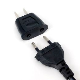 EU Power Cord Cable To 2 Pin US JP CN Plug Adapter EU European To US American Japan China Travel Adapter Electrical Socket