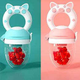 Baby food bite bag buckle side dish Pacifier teeth Soother Bottle molar rod silicone artifact baby feeding Nipple L2405