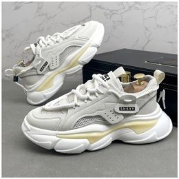 Casual Shoes 2024 Men's Spring Running Sneakers Fashion Designer Platform Outdoor Driving Walking