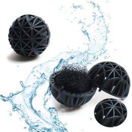 16/26/36mm Aquarium Filter Media Bio Balls With Sponge Nitrifying Bacteria Culture Cleaning Water Fish Tank Canister Filter Ball