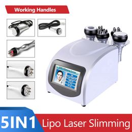 Slimming Machine 4 In 1 Body Slimming Cavitation Vacuum Radio Frequency Facial Rf Face Lift 80K Ultrasound Machine