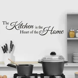 Wall Stickers The Kitchen Home Decor Sticker Decal Bedroom Art Mural Lovely Letter Text Diy Room Decorations