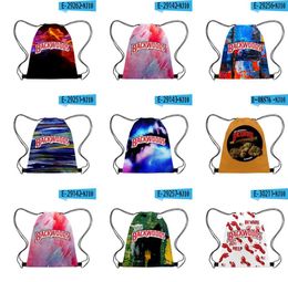 Outdoor Bags Dstring Backpacks Backwoods Lightweight With Easy Cinch Sack Cooler Pack Quick Aess Zipper Pocket Girls Strings Backpack jlp7609814