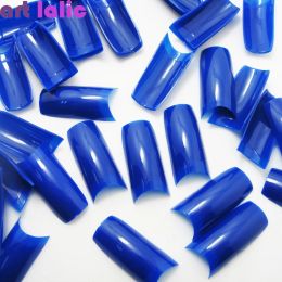Colourful French nail art, 500 parts, half artificial acrylic, UV gel tips, Practise kit, new arrival