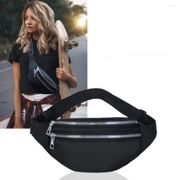 Waist Bags Fashion Luxury Women Men Bag Moblie Phone Zipper Pouch Packs Mobile Hip Waterproof Funny Bolsos Para Mujer