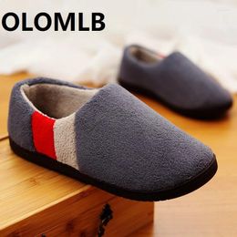 Slippers Men Women Winter Warm Home Slipper Couple Shoes Female Plush Slip On Soft Indoor Flats Comfort Ladies Lovers Flip Flop