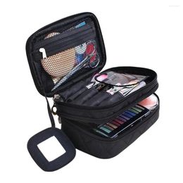 Storage Bags Cosmetic Bag Ms Large Capacity Double Layer Makeup Organiser Travel Beautician Multifunctional Case