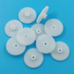 42102B 0.5M Gear OD=22mm 42+10 Teeth Double Plastic Gears DIY Toy Accessories 10PCS/LOT