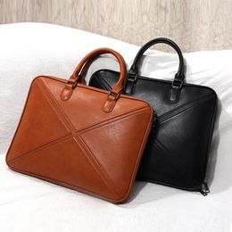 Briefcases 12/13.3/14 Men'sTote "Laptop Bag Women's One Shoulder Business Briefcase File Handbags Women Office S Messenger