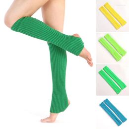 Women Socks Adult Latin Dance Leg Cover For Girls Knitted Sports Protective Yarn Ballet Warmer Yoga Foot Warm