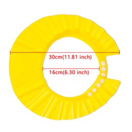 3PCS Children's shampoo hat Adjustable s Lovely Baby Wash Hair Bath Shield Ear Eye Protection Visor