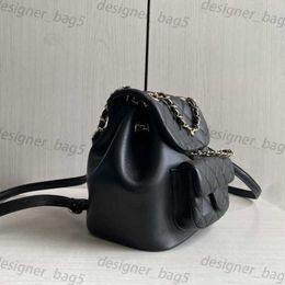 10A Mirror Quality designer bag 22cc Duma Mini Backpack Genuine Leather Mini Book Bags Women Bag Lambskin Chain Backpack