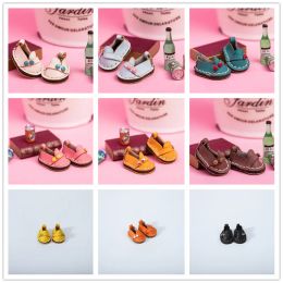 New Ob11 Handmade Shoes 1/12 Bjd Shoes Italian Cattle Shoes Holala Boots Doll Accessories For Body9,Gsc,Ddf,Ymy,Obitsu 11,Molly