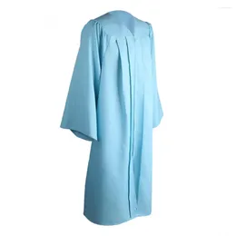 Clothing Sets Graduation Gown Mortarboard Cap Robe Long Sleeve University Academic 2024 Adult DresS Zip Closure Plus Size