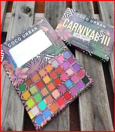 COCOURBAN 40 Colors Carnival III Love Tahiti Eyeshadow Ultra Eye Shadow Palette Shimmer Matte Makeup Artist Cosmetics palettes8985880