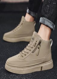 Boots Men Safety Shoe Zapatode Tennis Man Boat Leather Ankle Desinger Trainers Brand Sneakers Light Low Shuz Boty6180283