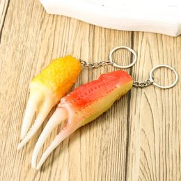 Decorative Flowers Simulation Food Keychain Lifelike Crab Pography Props PVC Fake King Leg Model Bag Car Key Ring Decor Pendant Gift