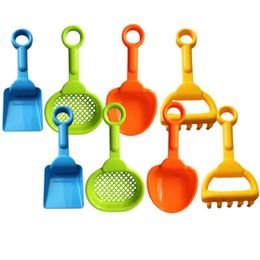 Sand Play Water Fun Sand Play Water Fun 8 beach toys childrens outdoor toys Colourful beach shovels childrens outdoor plastics WX5.22