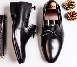 DesignerLuxury Men dress shoes Brand factory strict selected Leather and work waxed vintaged leather pigskin insole Eu 3846 most5494378