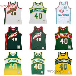 Shawn Kemp ed Basketball Jerseys 1994/95 95/96 99/00 Hardwoods classic retro fans jersey Men youth women S-6XL