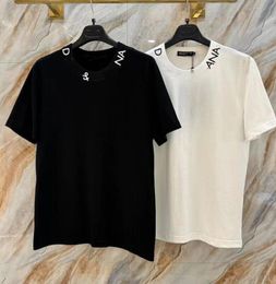 XS-5XL TEE Plus Size Рубашка хлопковые модные мужские мужские футболки Женщина и мужские вершины буква печатная мужская одежда с короткими рукавами футболка