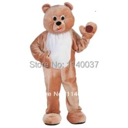mascot Honey Bear Basic Plush Mascot Cartoon Character carnival costume fancy Costume party Mascot Costumes