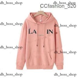 lavines hoodie Men's Hoodies & S lanvis Sweatshirts Luxury Sweater Womens Sweatshirt Letter Printed Pullover Loose Casual Cotton Hoodeds Coat lavines shirt 963