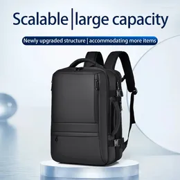Briefcases QINNXER For Men's Multifinonal Travel Large Capacity Lightweight Computer One Piece Backpack Distance Business Trips Laptop