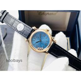 Elegant Ladies Chopars 2023 New High Fashion Women Wrist Top Watches Quality Luxury Brand Clock D40U Diamond watch Strap waterproof with box PGGZ