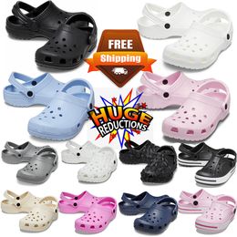 Free shipping womens designer Sandals kids shoes baby children slippers slides Buckle classic mens black white bule Famous Waterproof summer play Shoes