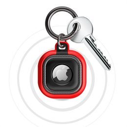 Soft Compatible For Apple AirTag Case Protective Keychain Protector Cover for Accessories Key-Ring Dog or Cat Collar Finder GPS