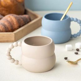 Mugs MUZITY Ceramic Coffee Mug Design Drinkware Lovely Tea With Spoon Porcelain 300ml Milk Cup