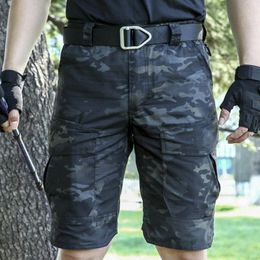 Men's Shorts Cargo Fashion Casual Outdoor Lightweight Breathable Pocket (No Waistband) Pantalones Cortos Hombre