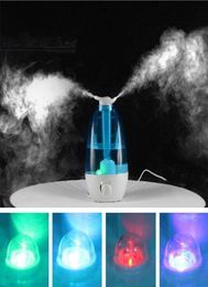 4L Portable Home Mini Ultrasonic Humidifier Aroma Diffuser Mist Maker Air Purifier Humidificador LED Lamp Y2004161748343