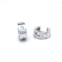 Stud Earrings FFGems Elegant 925 Silver Earring Sterling Zircon Fine Jewelry For Women Lady Engagement Wedding Party Gift Box
