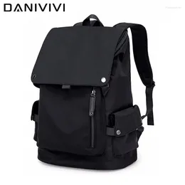 Backpack Oxford Men's Travel Waterproof Laptop School Bags For Men Black Large Capacity Bagpack Male Mochila